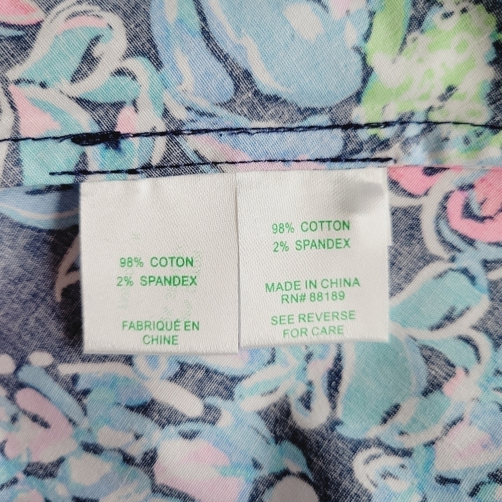 Lilly Pulitzer Mira Shirt Dress in High Tide Navy - Picture 11 of 15